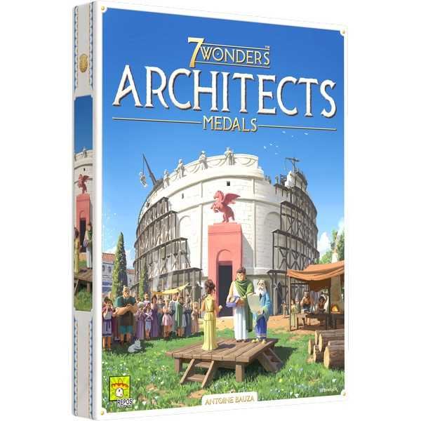 7 Wonders Architects Medals Expansion Card Game	