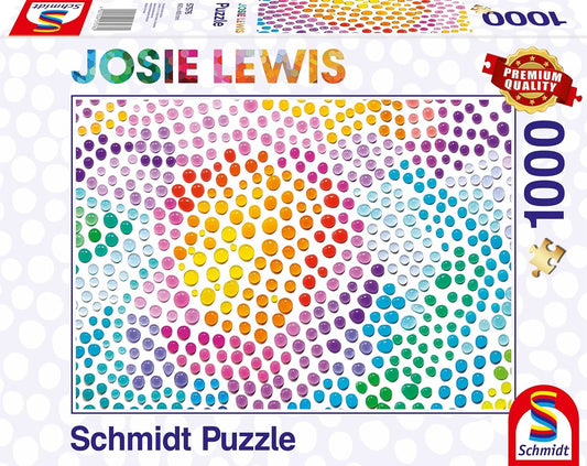 Schmidt Josie Lewis: Coloured Soap Bubbles 1000 Piece Jigsaw Puzzle