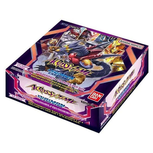 Digimon Card Game: Across Time (BT12) Booster Box (24 Packs)