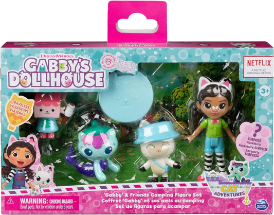 Gabby's Dollhouse Camping Friends Figure Pack