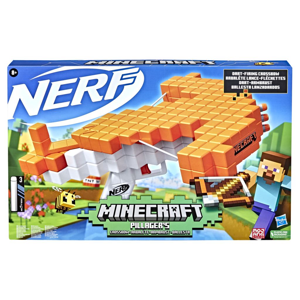 Nerf Minecraft Pillagers Crossbow