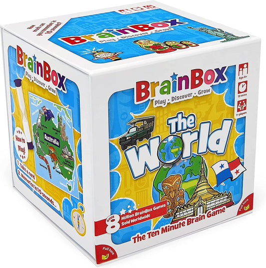 BrainBox The World Refresh Card Game