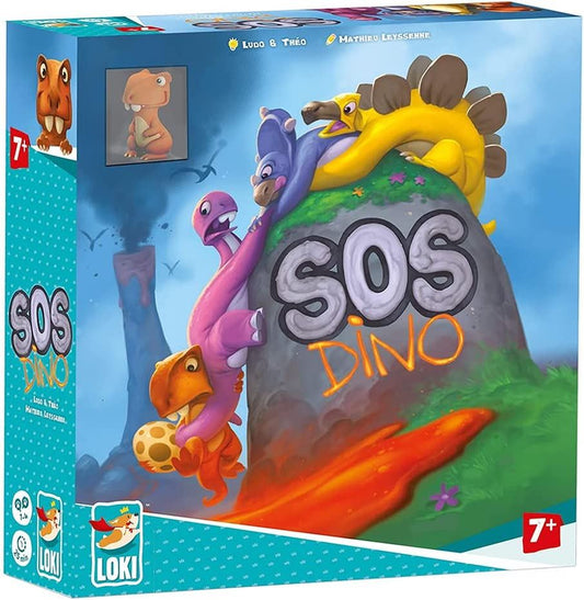 SOS Dino Board Game