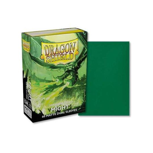 Dragon Shield Matte Dual Sleeves 60 Japanese Size Might