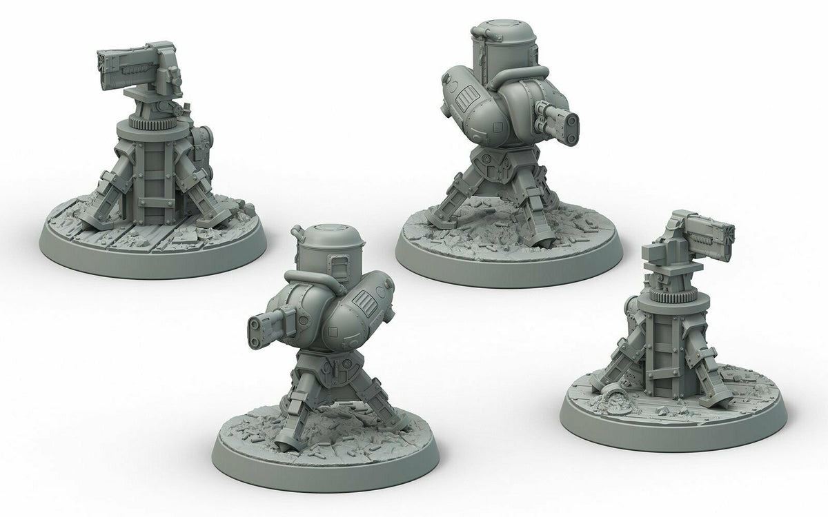 Fallout Wasteland Warfare Add On Turrets
