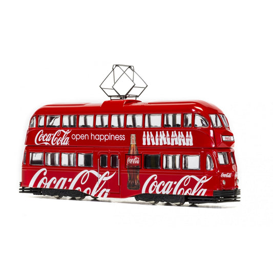 Corgi Coca Cola Double Decker Tram - Open Happiness Diecast Model