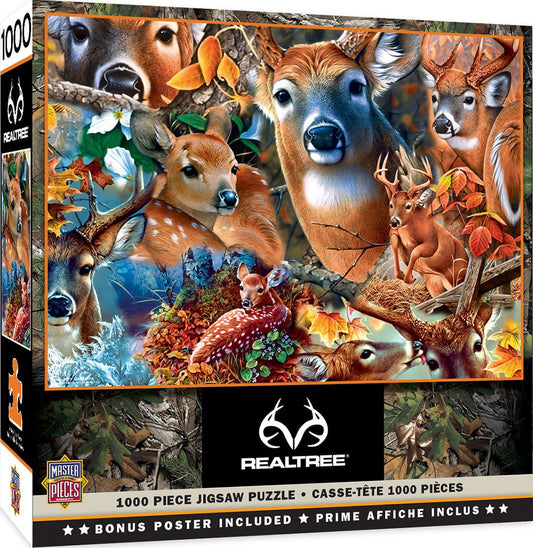 Masterpieces Puzzle Realtree Forest Beauties Puzzle 1000 piece Jigsaw Puzzle