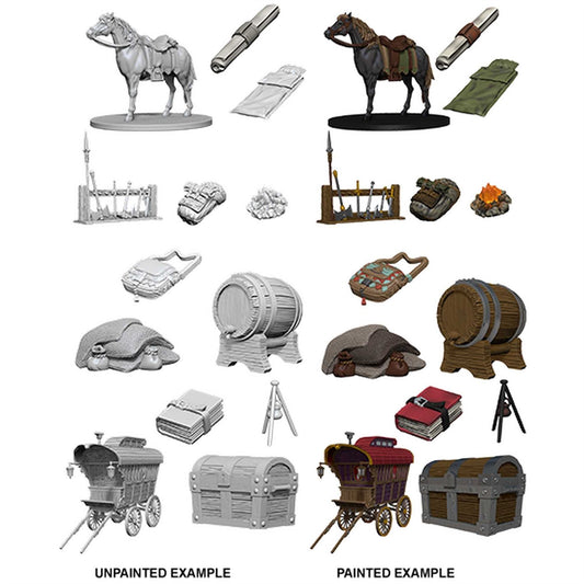 D&D Nolzur's Marvelous Unpainted Miniature (W4) Adventurer's Campsite