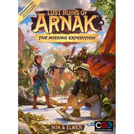 The Missing Expedition: Lost Ruins of Arnak Expansion Board Game