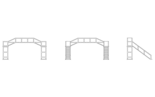 Hornby South Eastern Railway Footbridge
