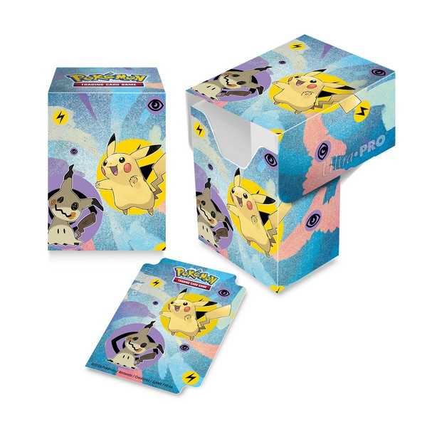 Ultra Pro Pokemon Pikachu & Mimikyu Full View Deck Box