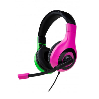 Pink And Green Switch Headset Nintendo Switch