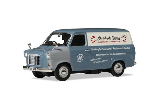 Corgi Ford Transit Sherlock Ohms Electrician Diecast Model