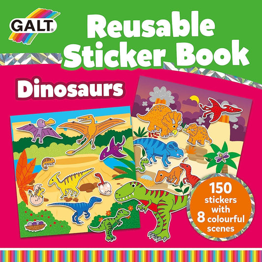 Galt Toys - Dinosaurs Reusable Sticker Book
