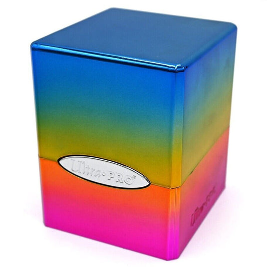 Ultra Pro Satin Cube Deck Box - Rainbow