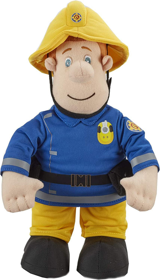 Talking Fireman Sam 12 Inch Plush