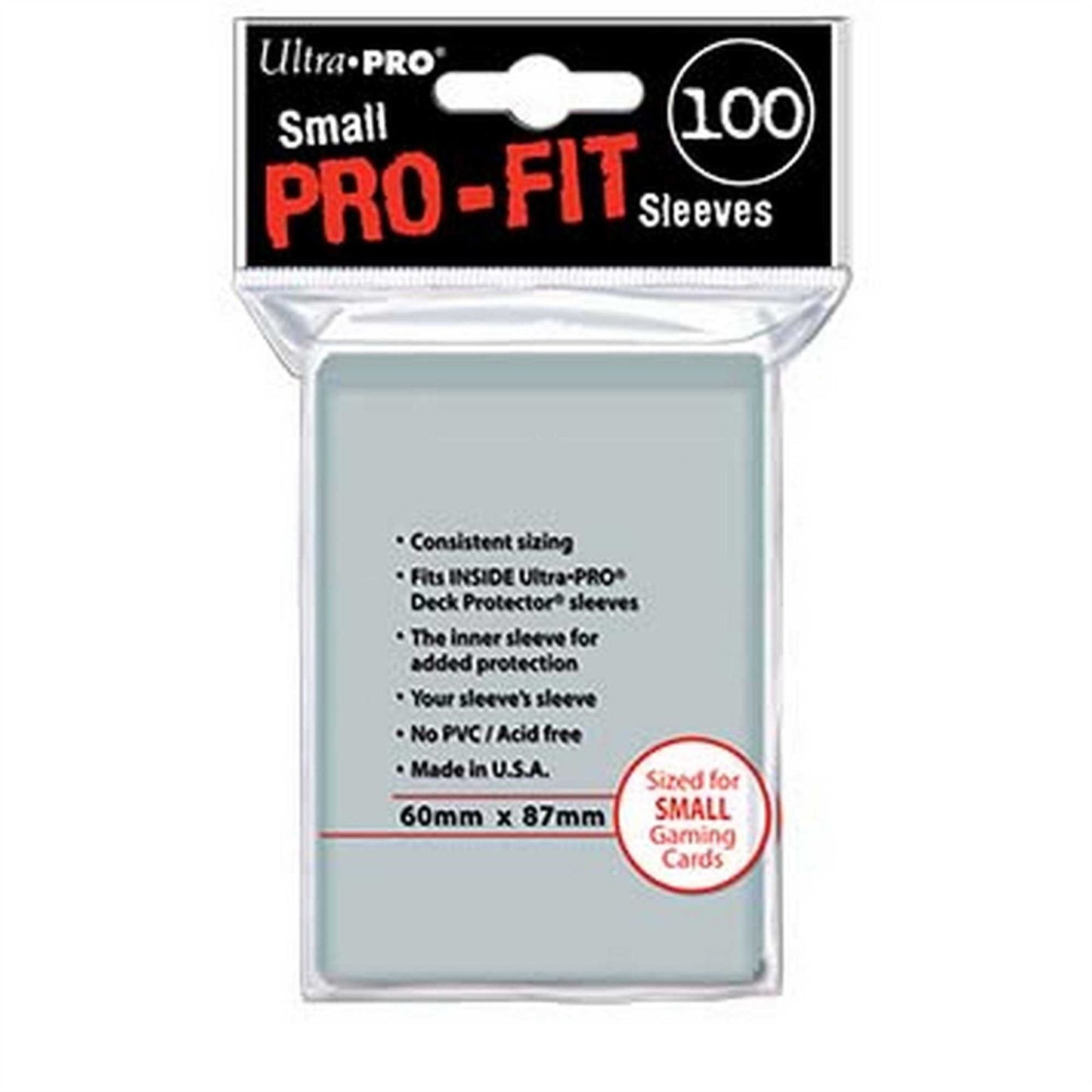 Ultra Pro Pro-Fit Small 100 Size Pack