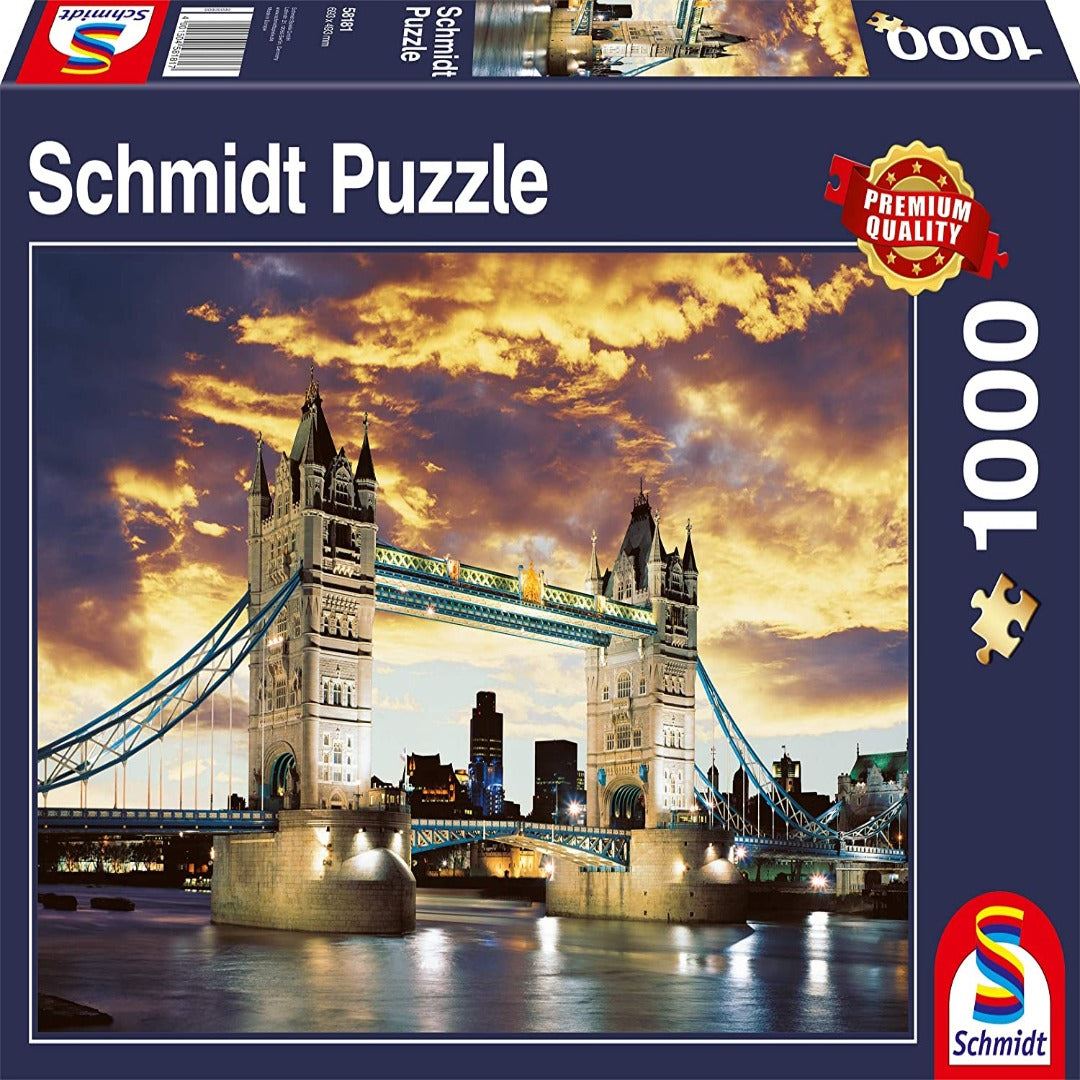 Schmidt Tower Bridge Jigsaw Puzzle - 1000 Pieces