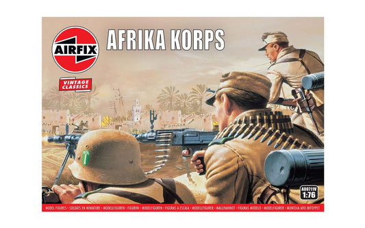 WWII Afrika Corps 1:76 Air Fix Figures