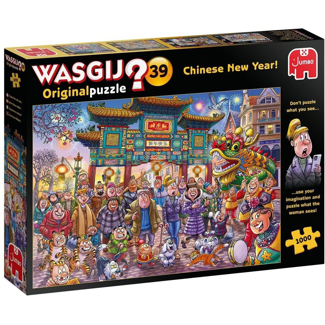Jumbo Wasgij Original 39 - Chinese New Year! Jigsaw Puzzle - 1000 Pieces