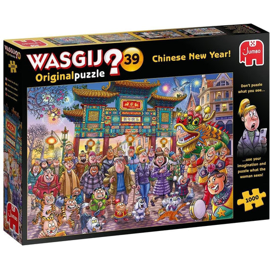 Jumbo Wasgij Original 39 - Chinese New Year! Jigsaw Puzzle - 1000 Pieces