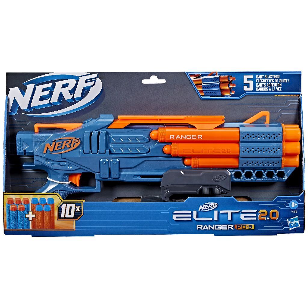 Nerf Elite 2.0 Ranger PD 5 Barrel Blaster