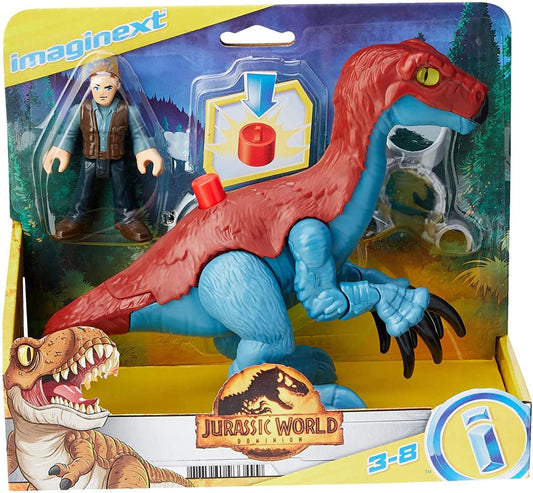 Therizinosaurus & Owen (Jurassic World Dominion) Figures