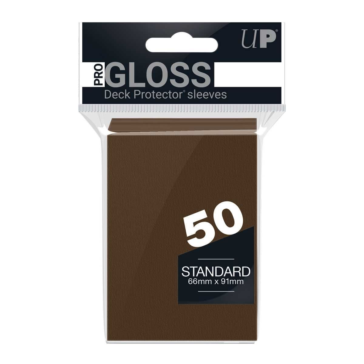Ultra Pro Standard 50 Deck Protectors - Brown