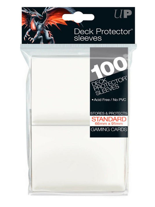 Deck Protector Sleeves 100 White