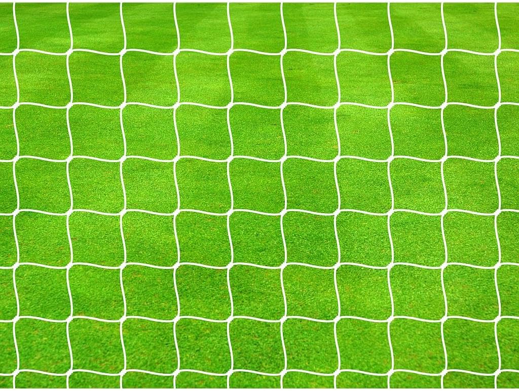 Precision Pro Football Goal Nets 4mm Braided (Pair) 24' x 8' White	