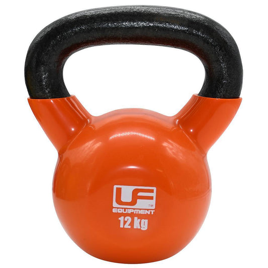UFE Vinyl Coated Kettlebell 12kg Orange	