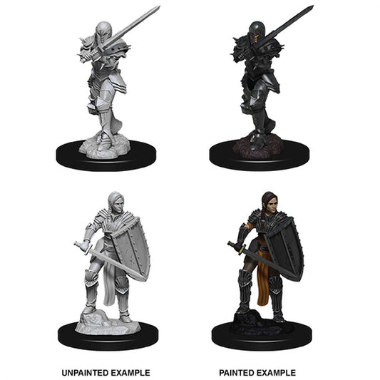 D&D Nolzur's Marvelous Unpainted Miniatures (W9) Female Human Fighter