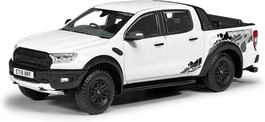 Corgi Ford Ranger Raptor X, Frozen White Car