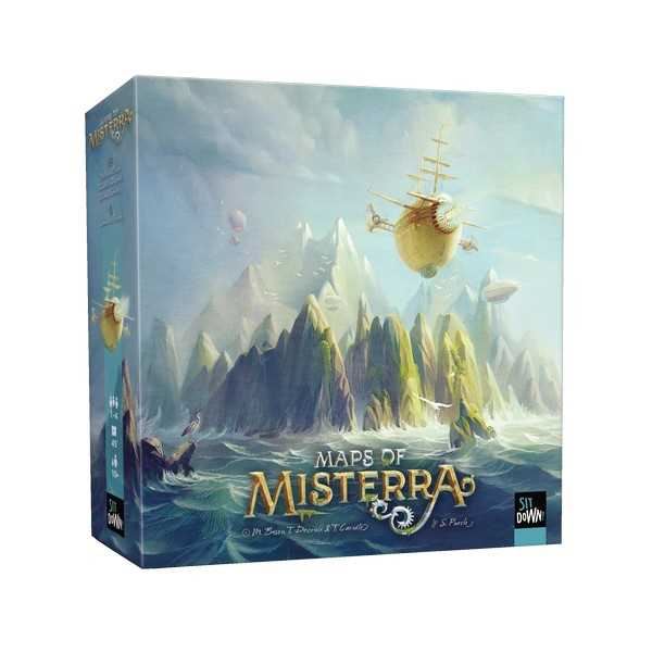 Maps Of Misterra Board Game