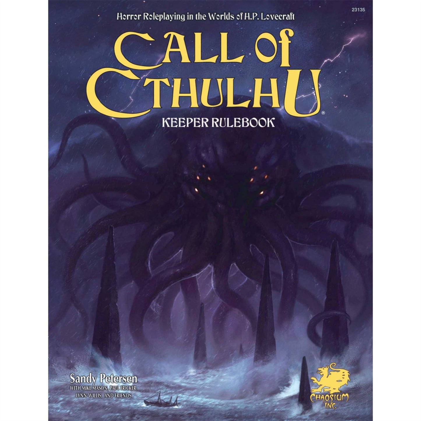 Call of Cthulhu 7th Edition Keeper Rulebook