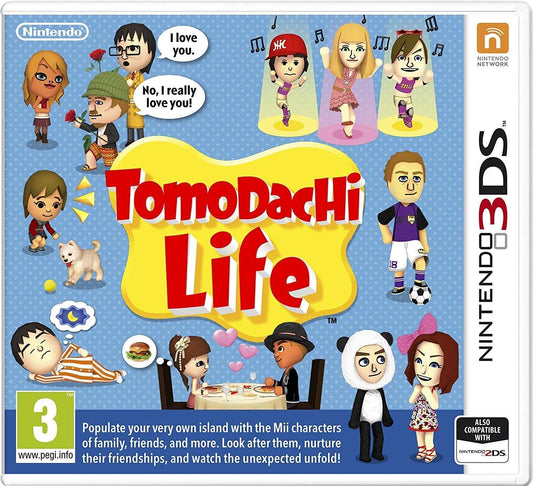 Tomodachi Life 3DS Game