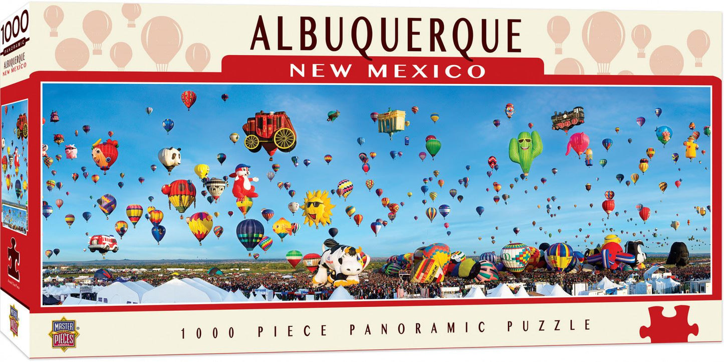 Masterpieces Puzzle City Panoramic Albuquerque Puzzle 1000 piece jigsaw puzzle