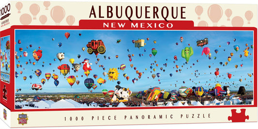 Masterpieces Puzzle City Panoramic Albuquerque Puzzle 1000 piece jigsaw puzzle