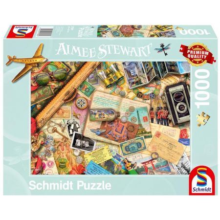 Schmidt Aimee Stewart: Travel Memories 1000 Piece Jigsaw Puzzle