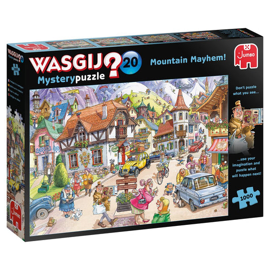 Jumbo Wasgij Mystery 20 - Mountain Mayhem! Jigsaw Puzzle - 1000 Pieces