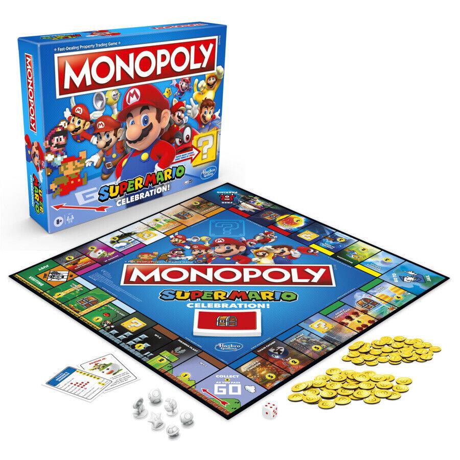 Super Mario Celebration Board Game Monopoly