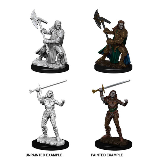D&D Nolzur's Marvelous Unpainted Miniatures (W7) Female Half-Orc Fighter
