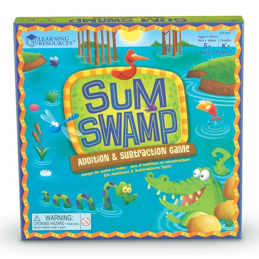Learning Resources Sum Swamp Addition & Subtraction Game