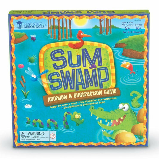 Learning Resources Sum Swamp Addition & Subtraction Game
