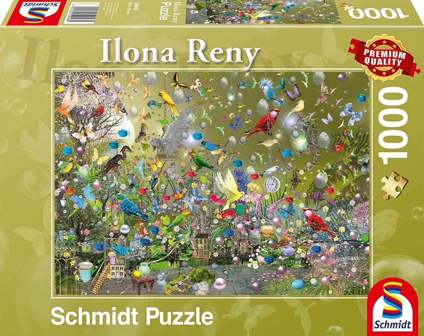 Schmidt Ilona Reny: A Parrot Jungle Jigsaw Puzzle - 1000 Pieces