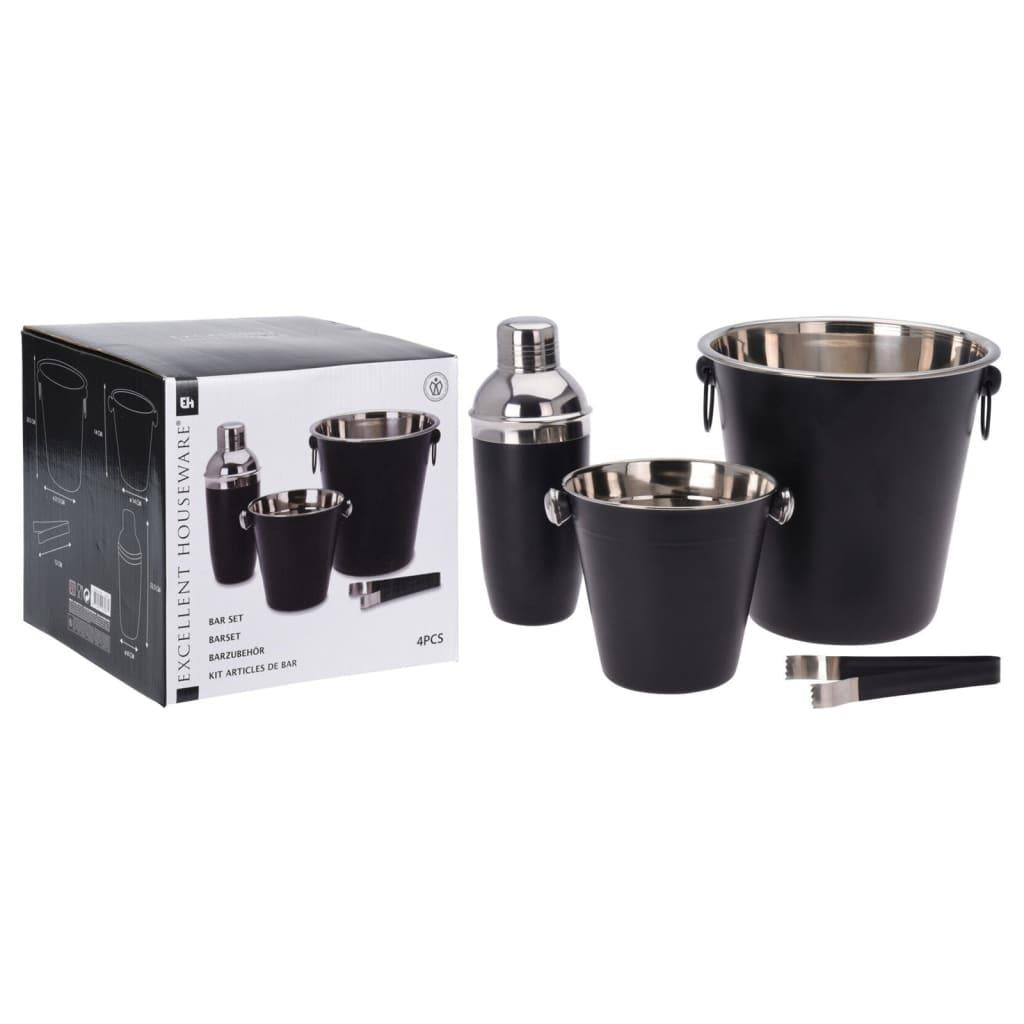 Stainless Steel Bar - 4pcs Set