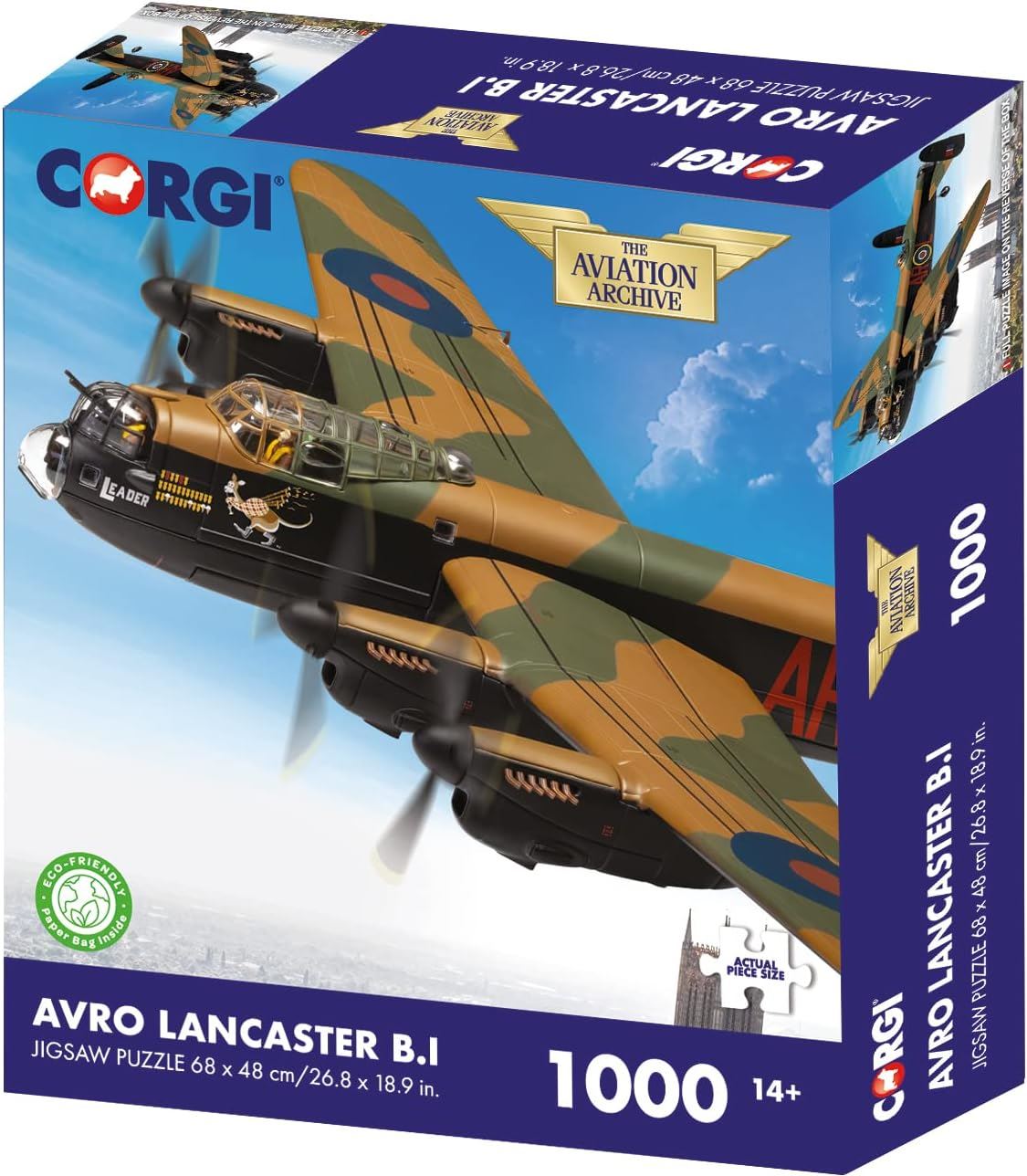 Corgi Avro Lancaster B.I 1000 Piece Jigsaw Puzzle