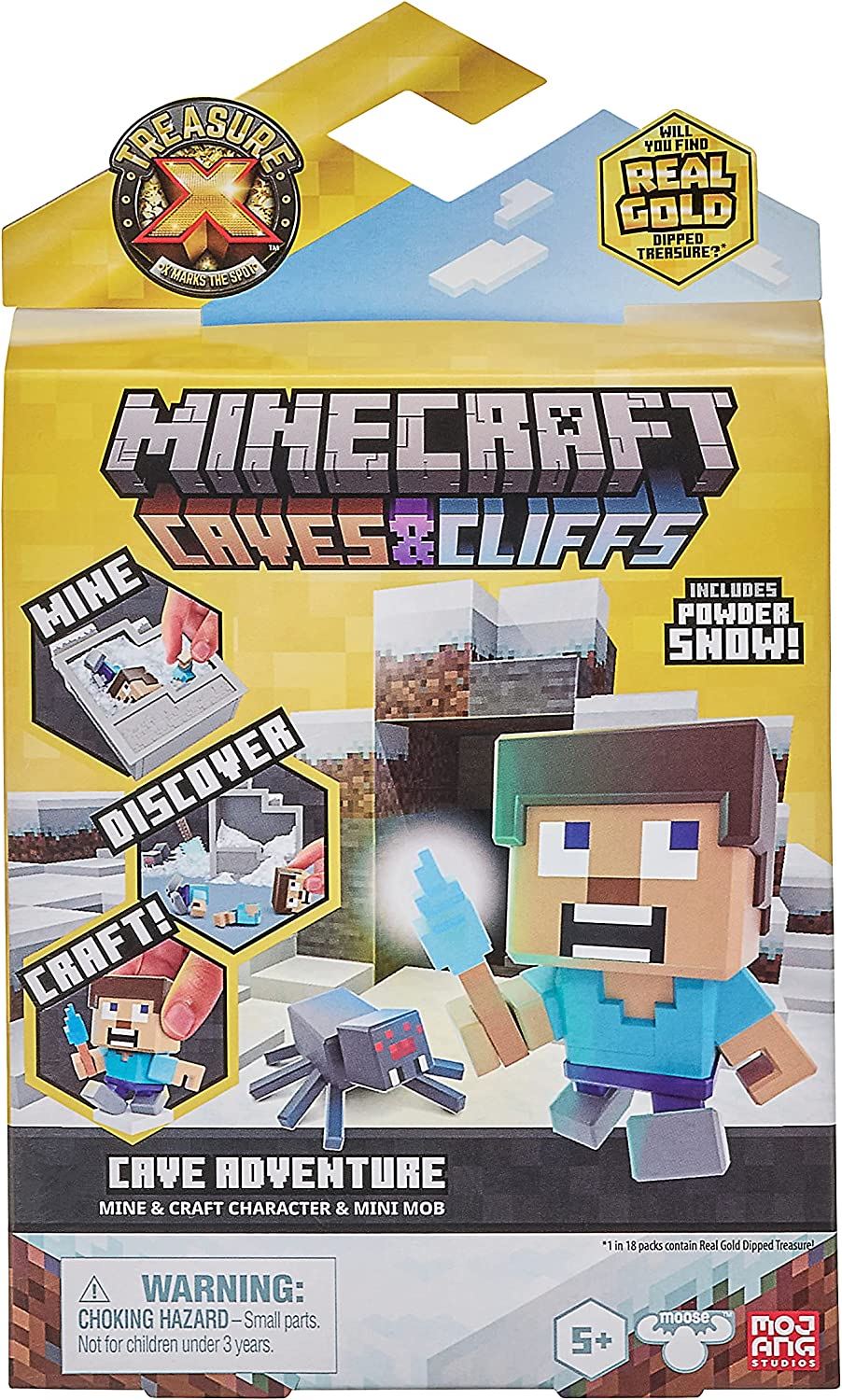 Treasure X Minecraft Caves & Cliffs Cave Adventure Pack