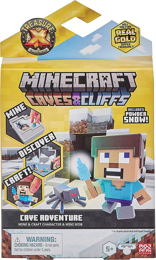 Treasure X Minecraft Caves & Cliffs Cave Adventure Pack