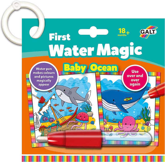 Galt Toys - First Water Magic: Baby Ocean Colouring Book